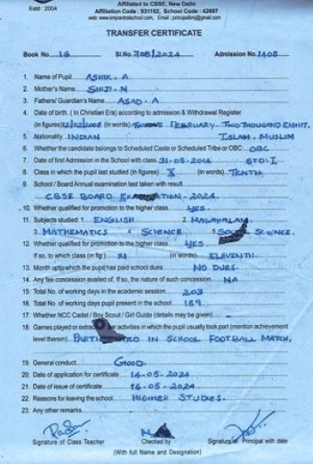 KMJ central school is the best cbse school in Kollam , Kerala