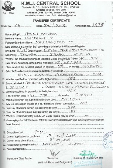 KMJ central school is the best cbse school in Kollam , Kerala