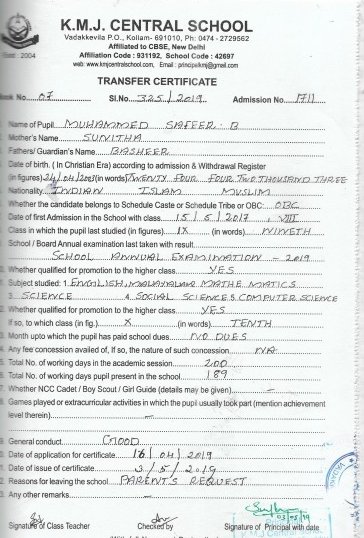 KMJ central school is the best cbse school in Kollam , Kerala