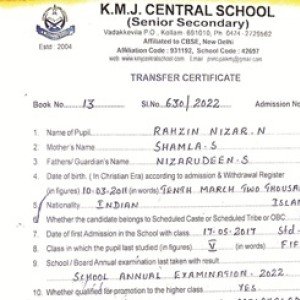 KMJ central school is the best cbse school in Kollam , Kerala